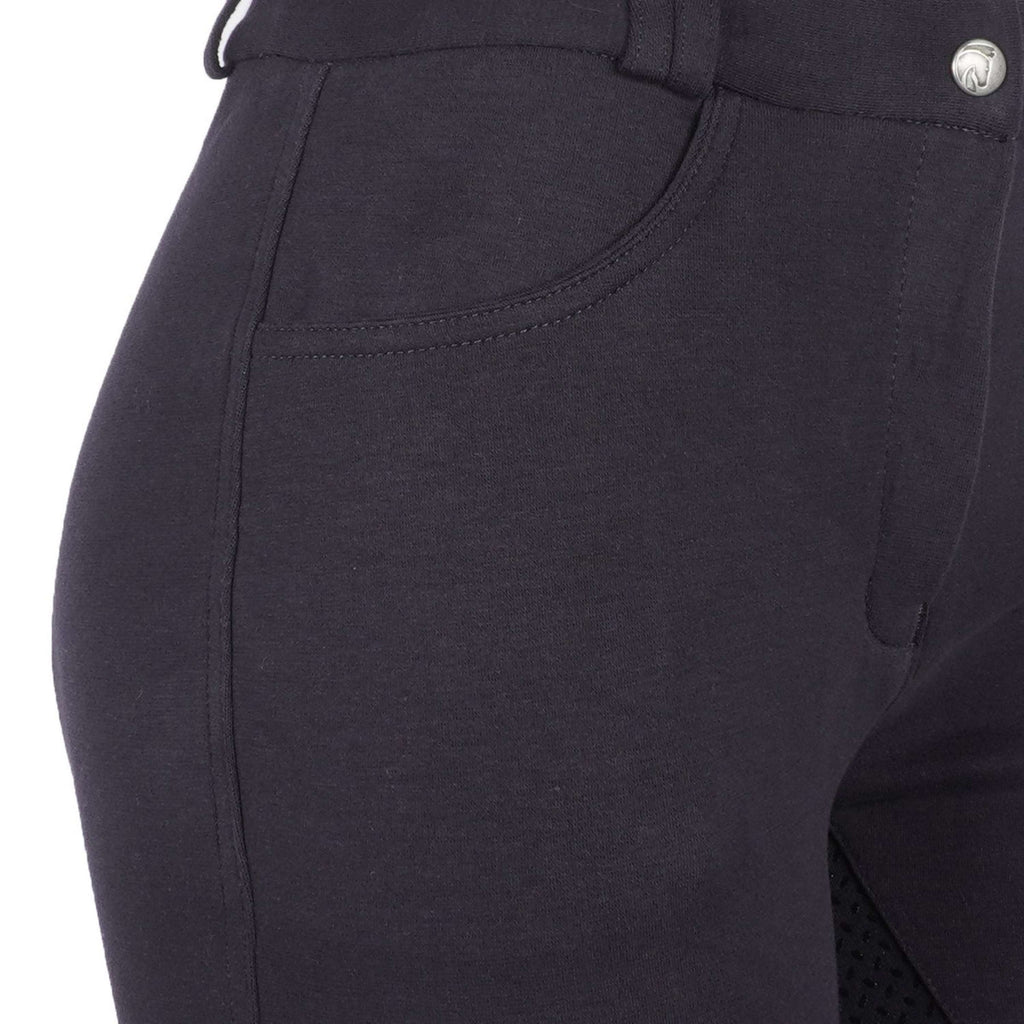 HORKA Pantalón de Equitación Annika Mujer Azul