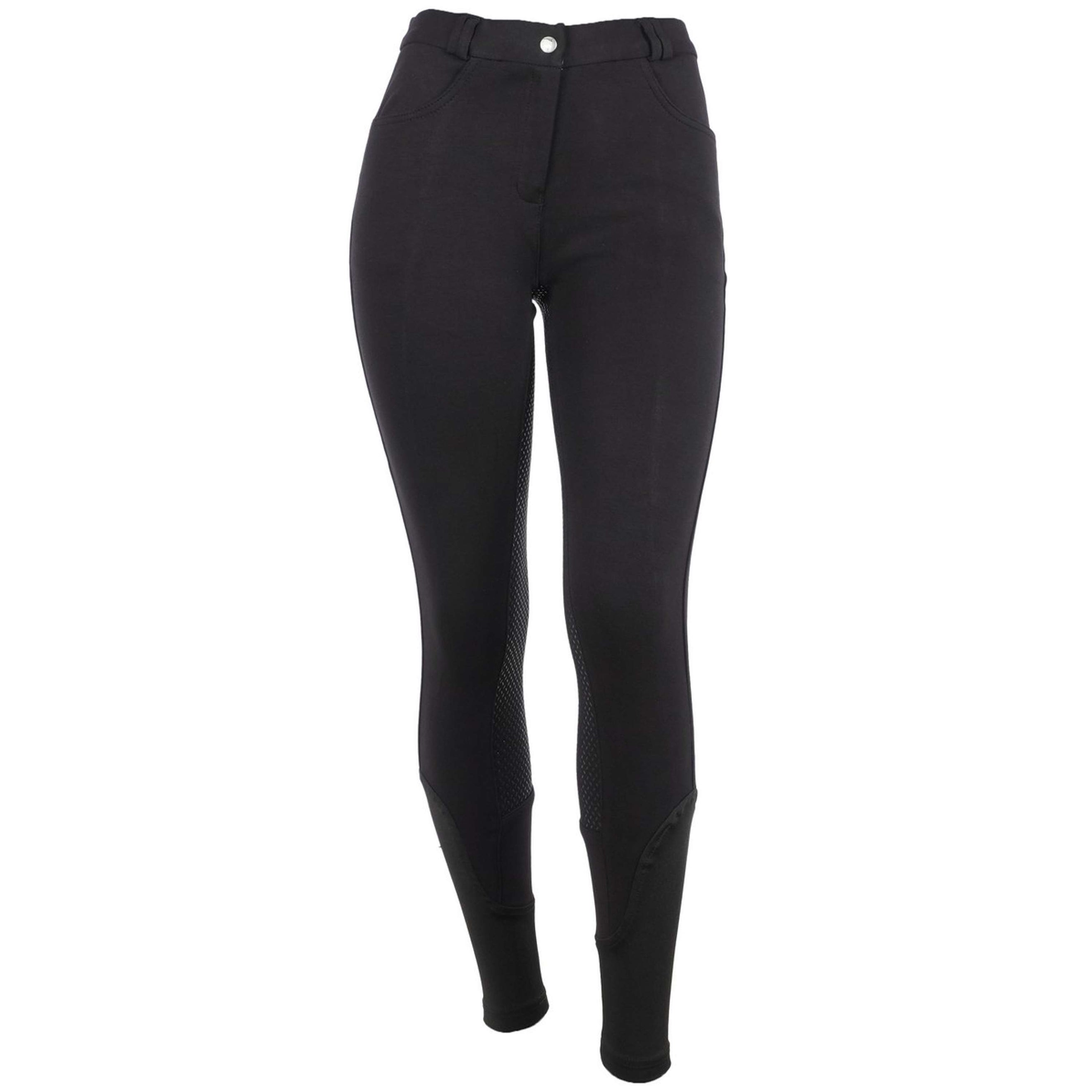 HORKA Pantalón de Equitación Annika Mujer Negro HORKA Pantalón de Equitación Annika Mujer Negro