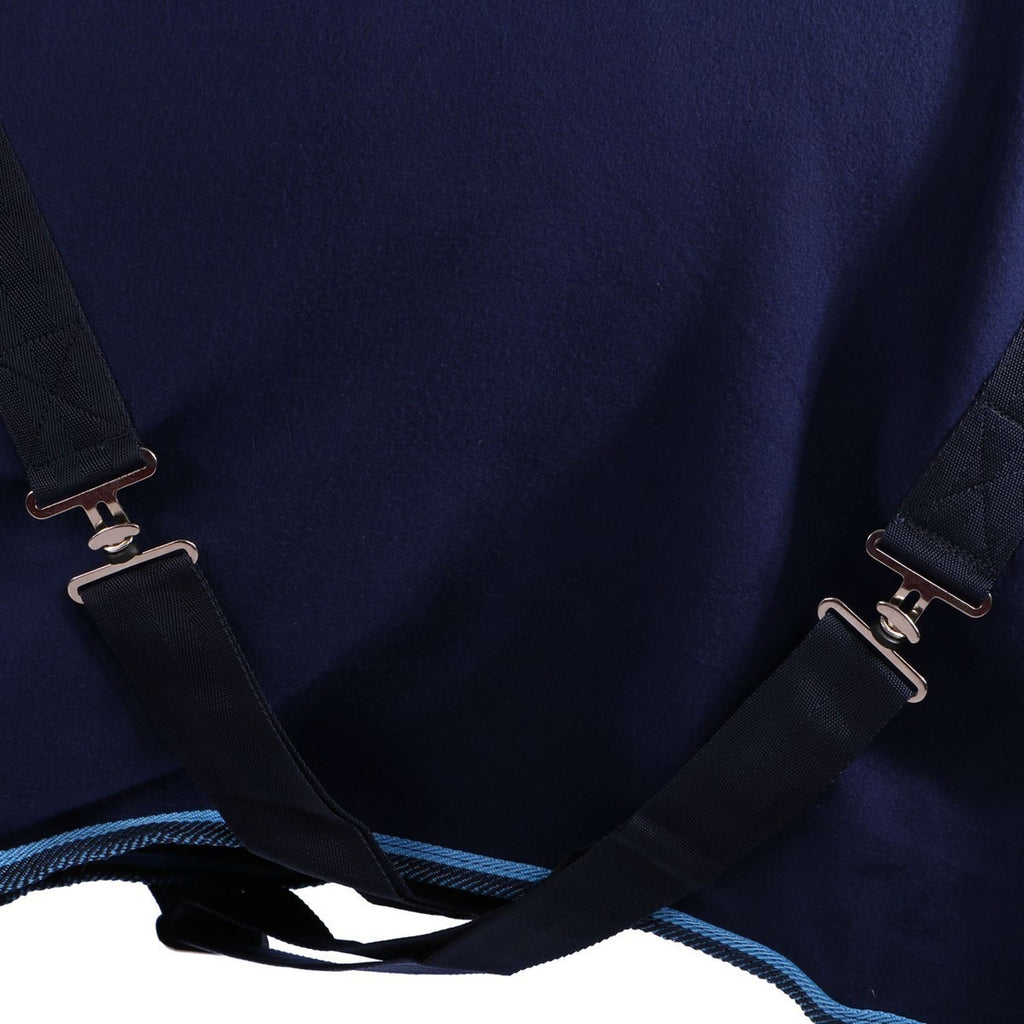 Riding World Manta de Forro Polar Combo Azul