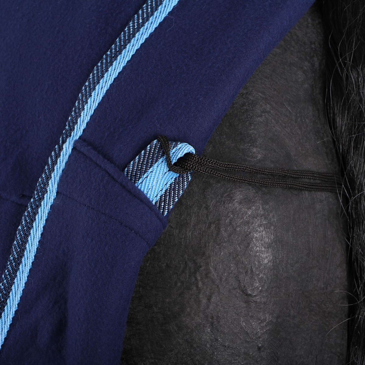 Riding World Manta de Forro Polar Combo Azul