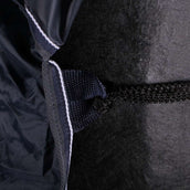 EQUITHÈME Manta Impermeable Light Marino/Gris Puntos