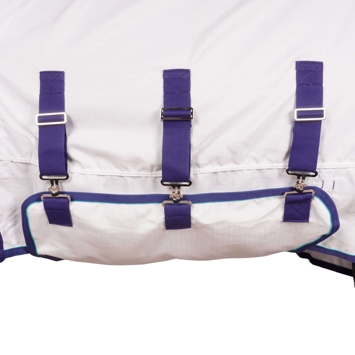 Highlander Plus by Shires Manta para Eczema Sweet-Itch Combo Blanco