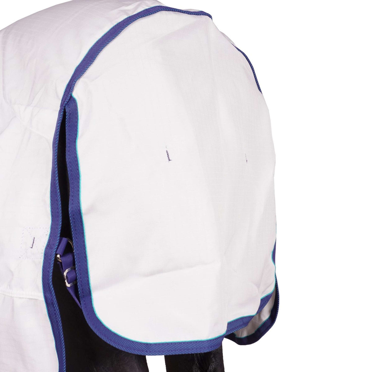 Highlander Plus by Shires Manta para Eczema Sweet-Itch Combo Blanco