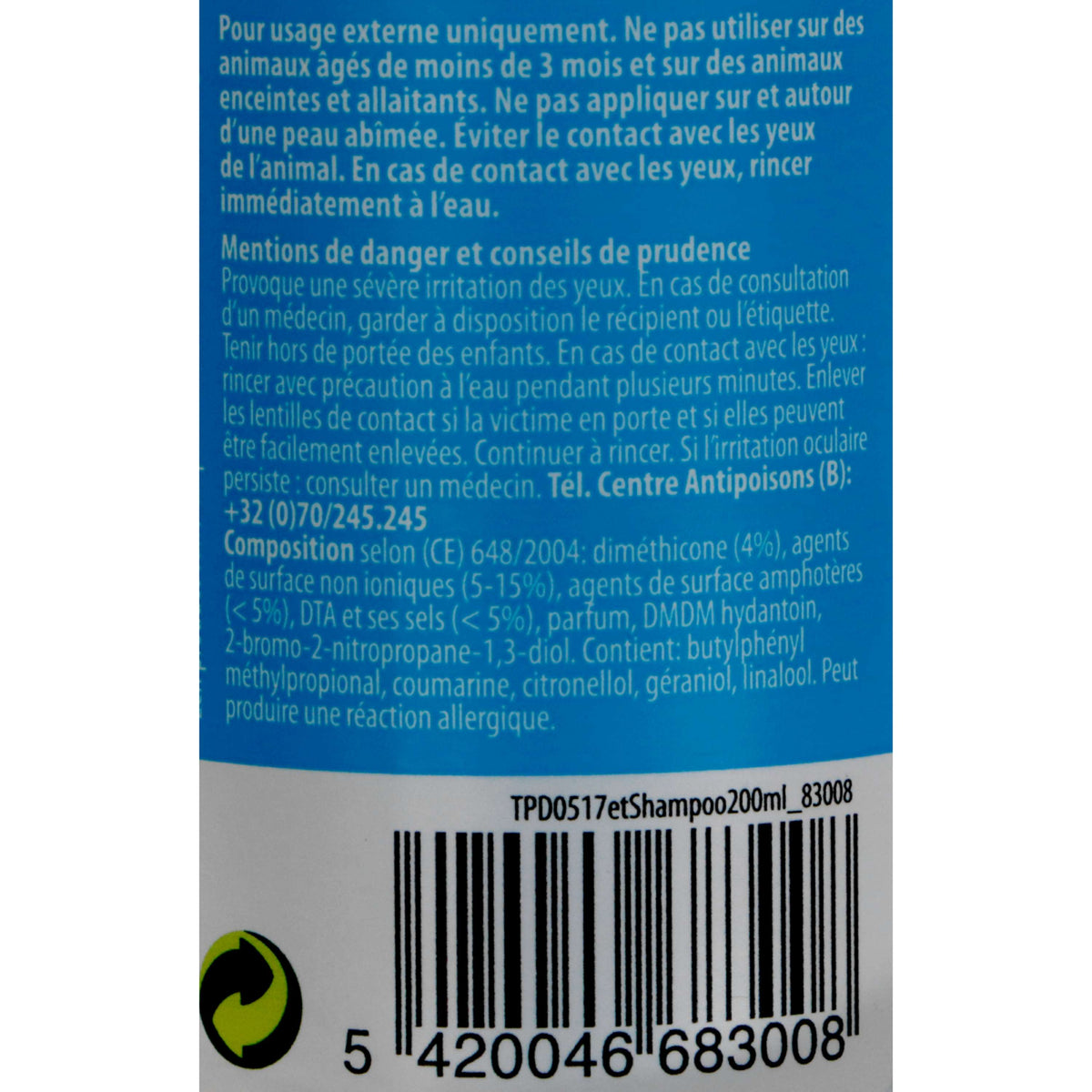 TPD Stop Pulgas & Garrapatas Shampoo