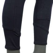 Saddlehugger by Shires Pantalón de Equitación Rodilleras Mujer Marino