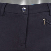 Saddlehugger by Shires Pantalón de Equitación Rodilleras Mujer Marino