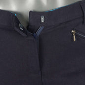 Saddlehugger by Shires Pantalón de Equitación Rodilleras Mujer Marino
