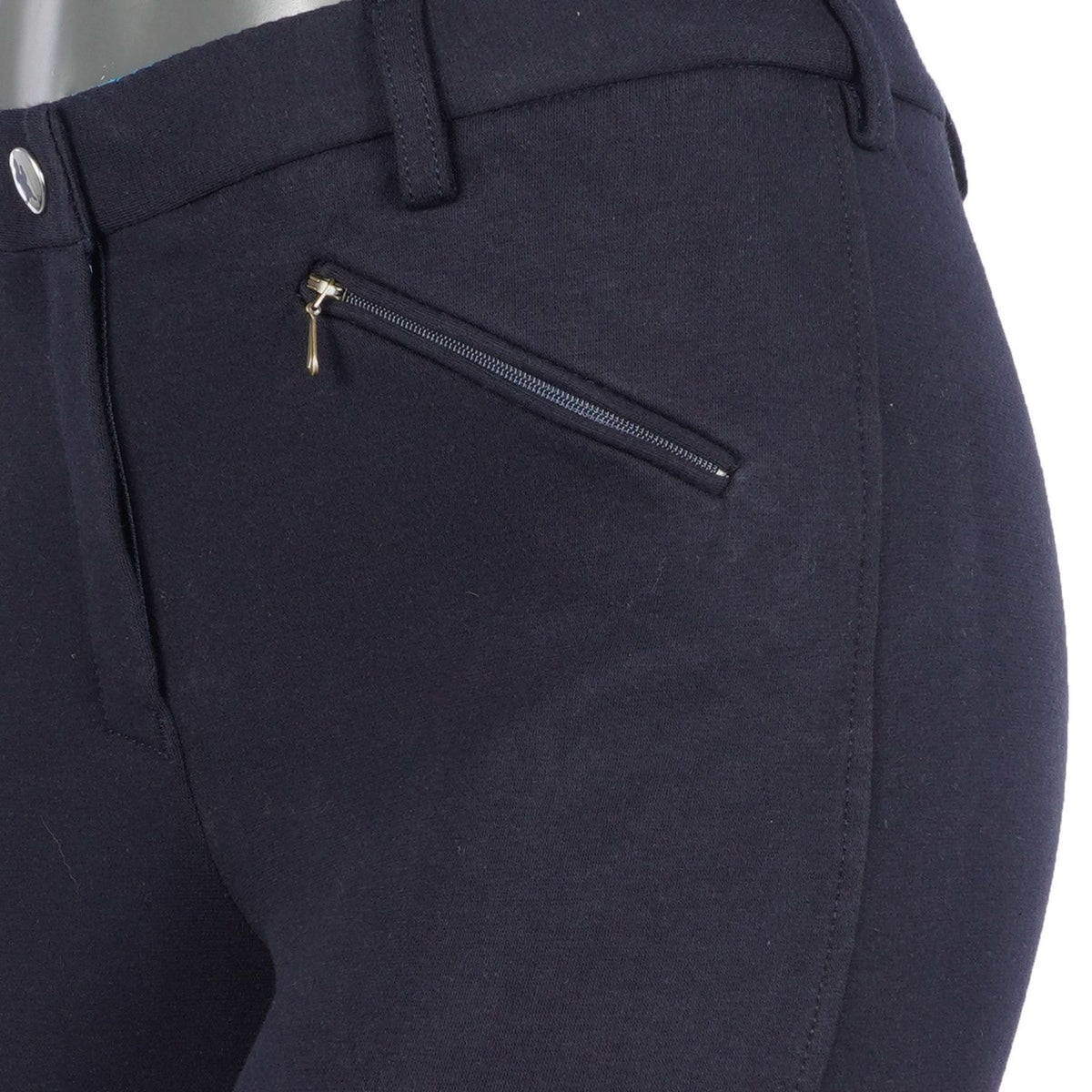 Saddlehugger by Shires Pantalón de Equitación Rodilleras Mujer Marino