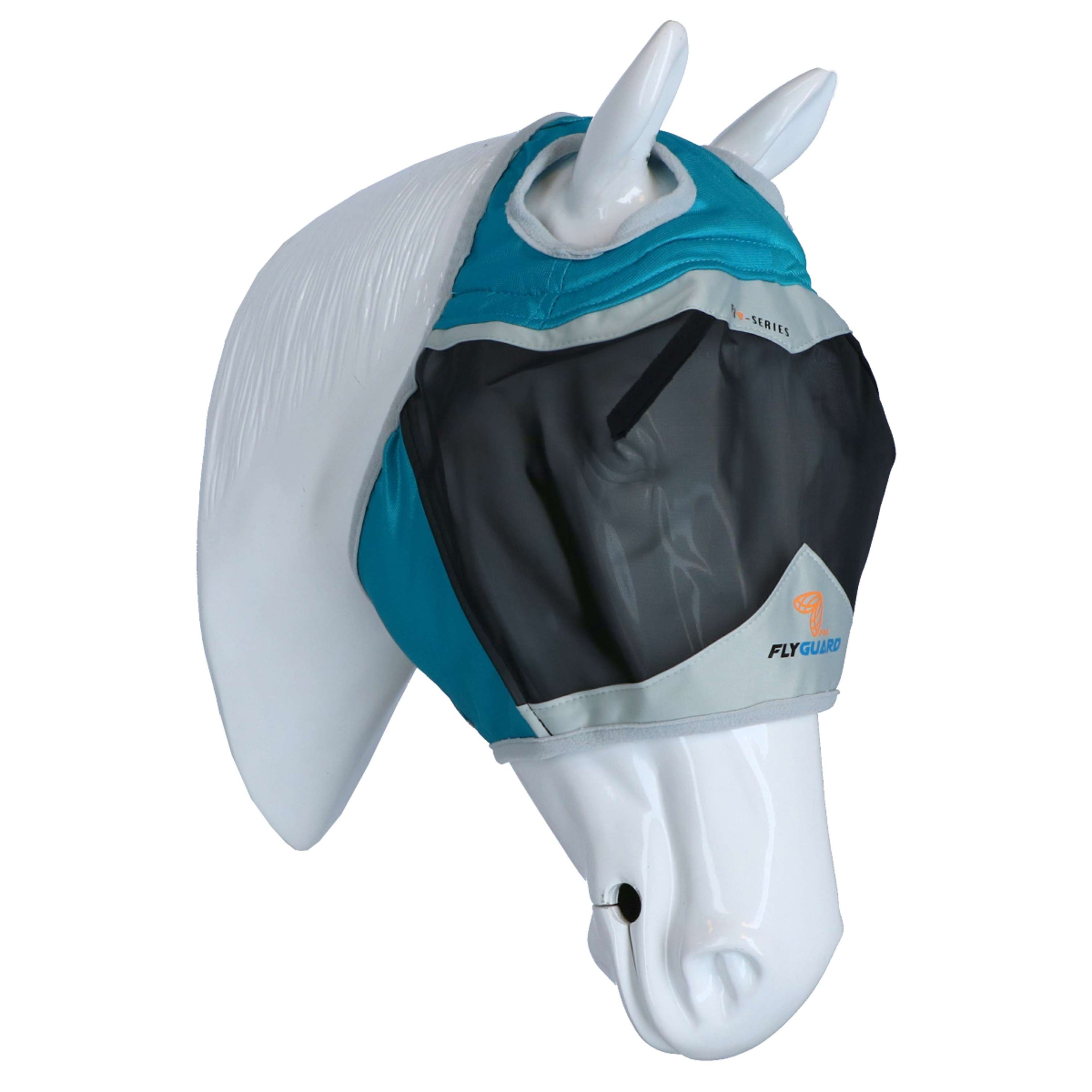 Shires Máscara Antimoscas Oor Gaten Mesh Teal Shires Máscara Antimoscas Oor Gaten Mesh Teal