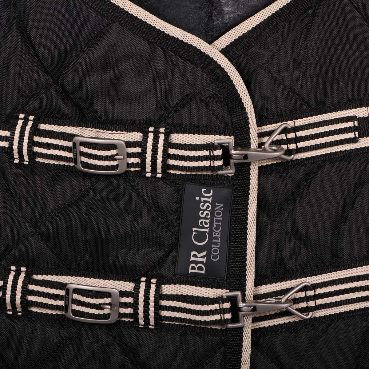 BR Manta de Establo Classic 1200D - 200g Negro