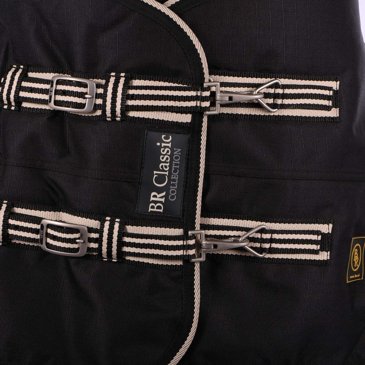 BR Alfombra de Exterior Classic 1200D - 340g Negro