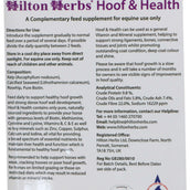 Hilton Herbs Hierbas HOOF & HEALTH
