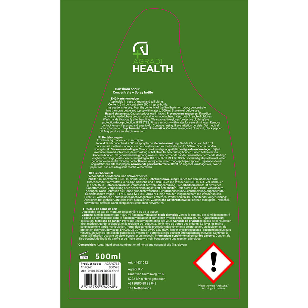 Agradi Health Spray Cornamenta