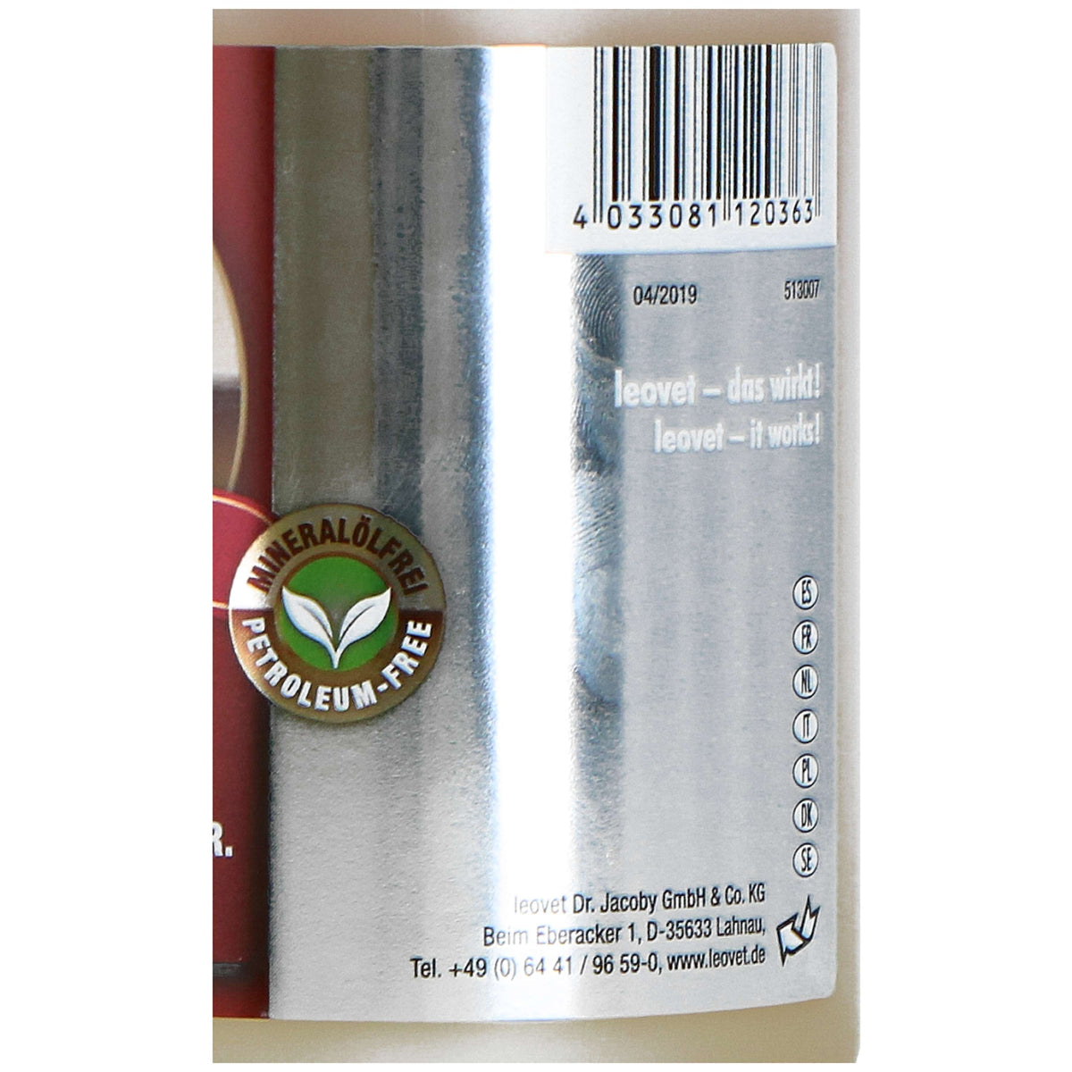 Leovet Aceite para Cuero