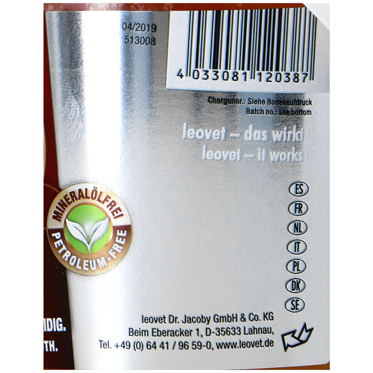 Leovet Jabón para Cuero