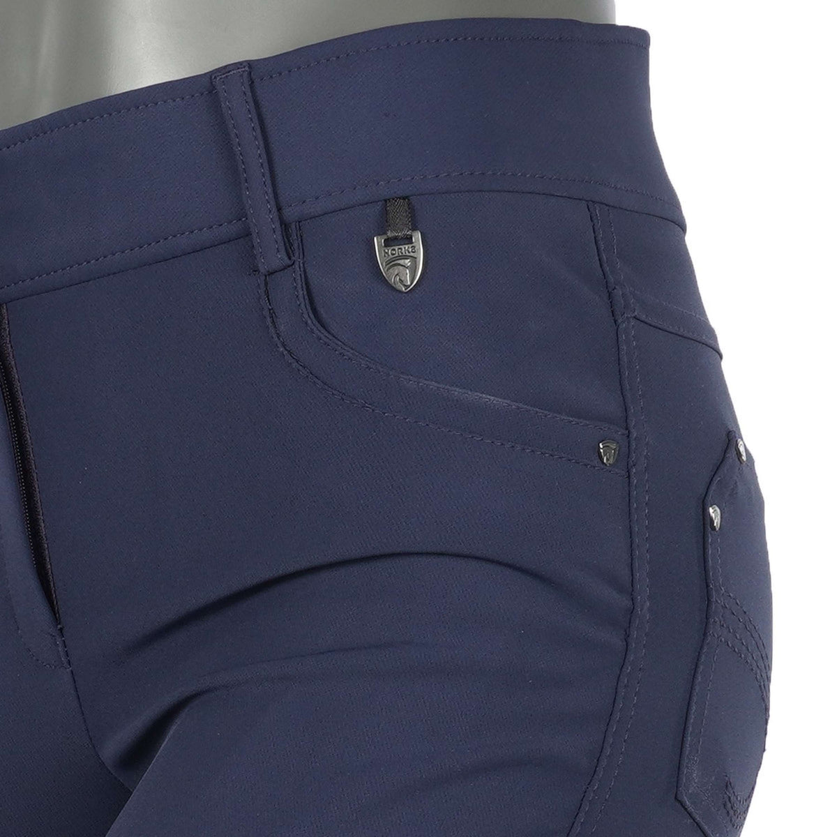 HORKA Pantalón de Equitación Trento Mujer Azul