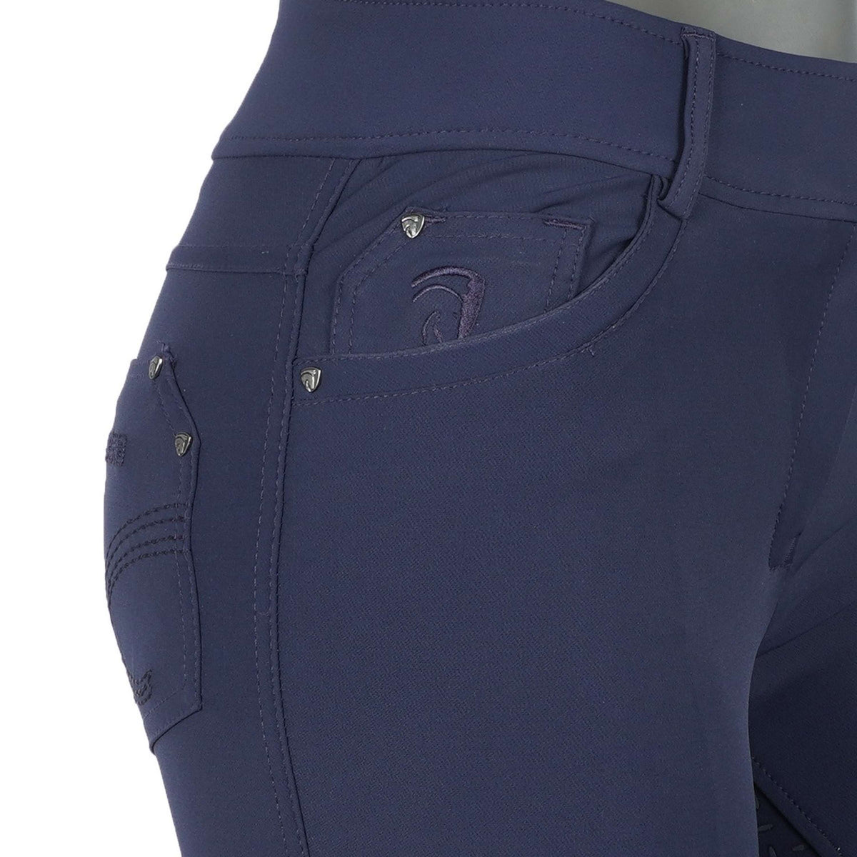 HORKA Pantalón de Equitación Trento Mujer Azul