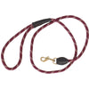 WeatherBeeta Dog Lead Cuerda De Cuero Burgundy/Brown