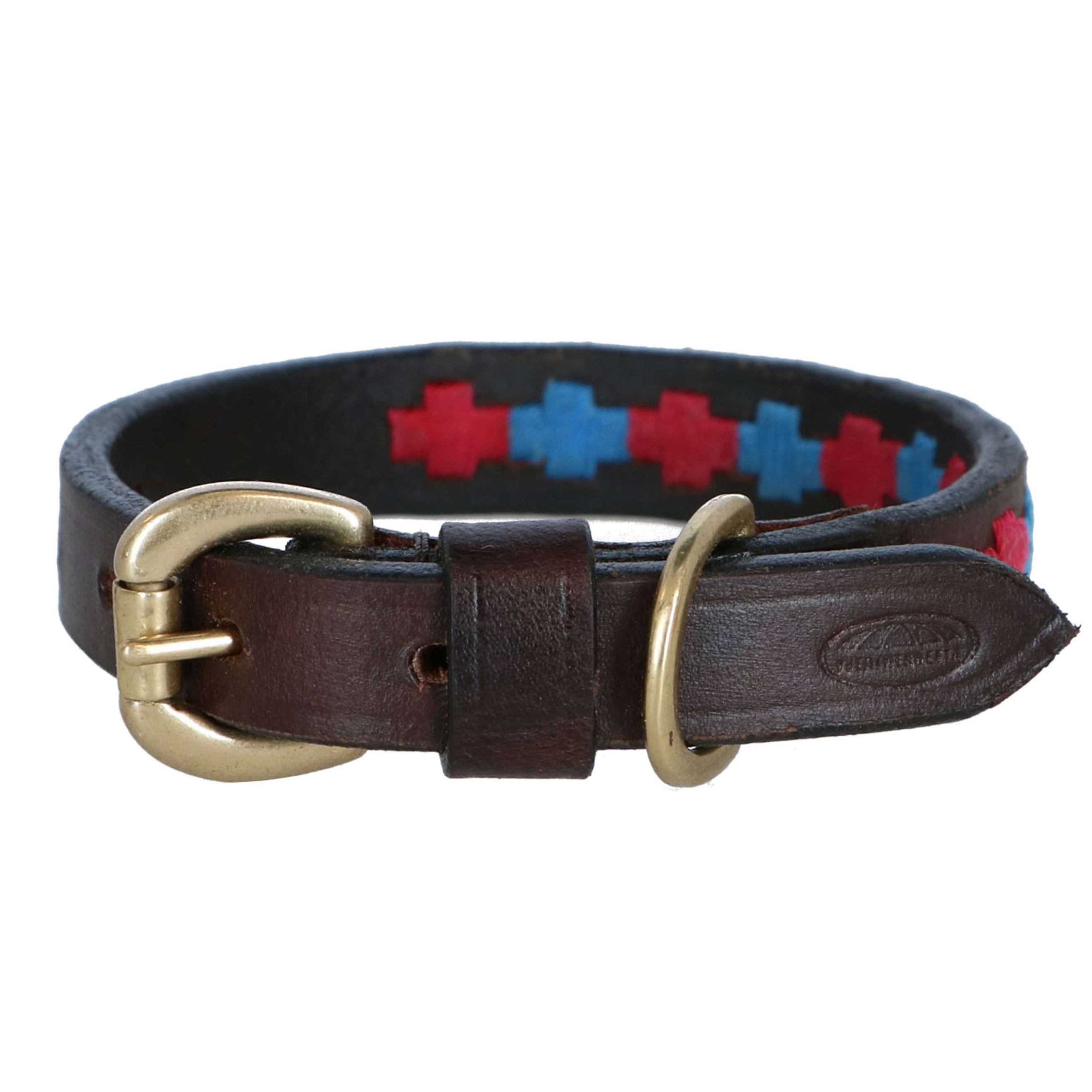 WeatherBeeta Dog Collar Polo Beaufort/Marron/Rosa/Azul