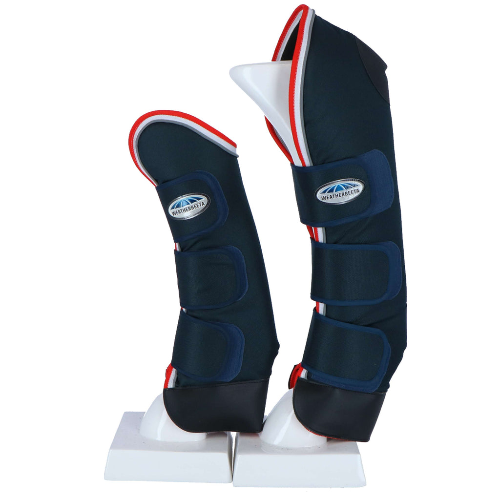 WeatherBeeta Protectores de transporte Deluxe Azul marino/rojo/blanco