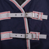 Weatherbeeta Cuello combinado con espalda descubierta pesada Comfitec Básico Navy/Silver/Red