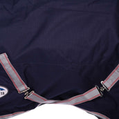 Weatherbeeta Cuello combinado con espalda descubierta pesada Comfitec Básico Navy/Silver/Red