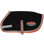 Weatherbeeta Dog Coat Forro polar Therapy-Tec Negro/Plata/Rojo