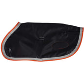 Weatherbeeta Dog Coat Forro polar Therapy-Tec Negro/Plata/Rojo