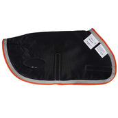 Weatherbeeta Dog Coat Forro polar Therapy-Tec Negro/Plata/Rojo
