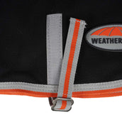 Weatherbeeta Dog Coat Forro polar Therapy-Tec Negro/Plata/Rojo