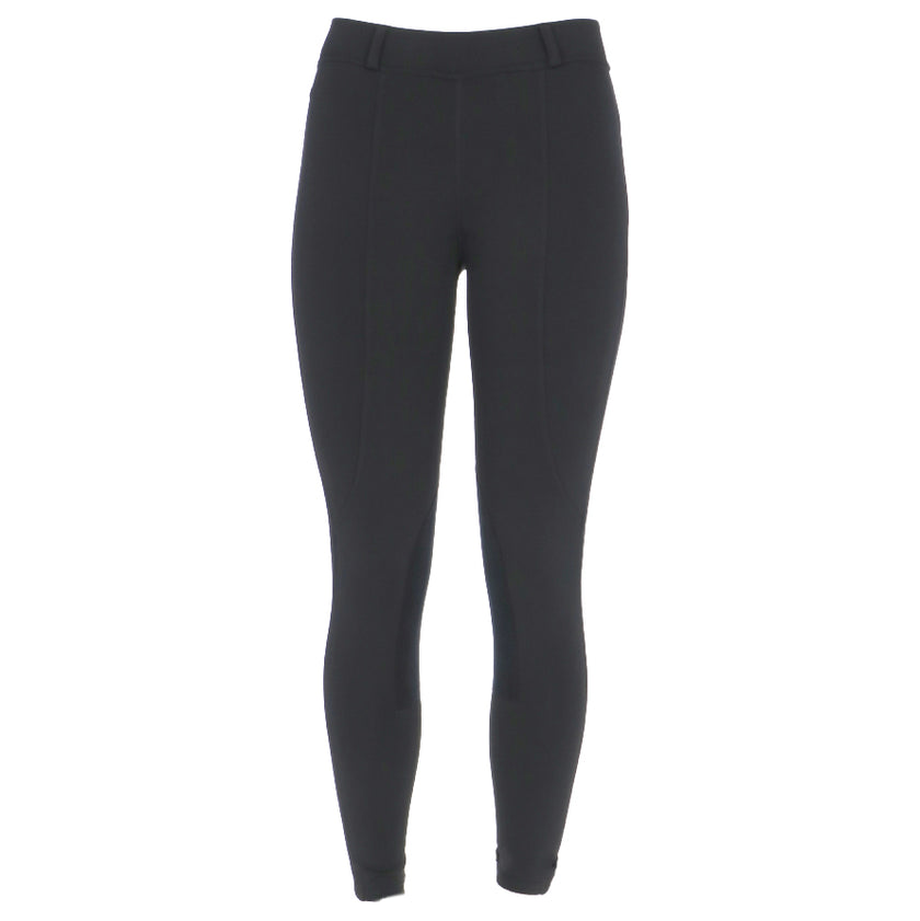 Dublin Legging de Equitación Performance Parche para la rodilla Flex Negro