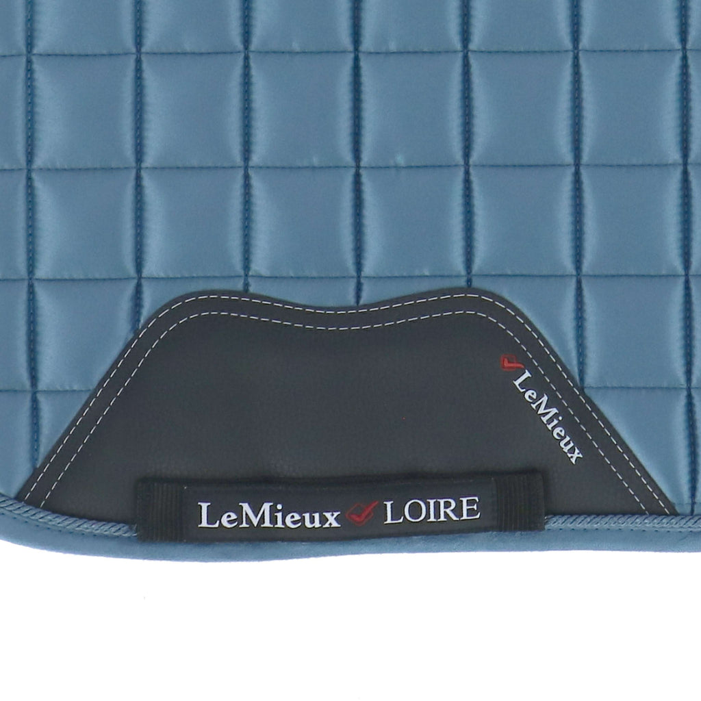 LeMieux Manta de Silla de Doma Loire Classic Cuadrado de raso Ice Blue