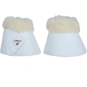 LeMieux Botas de Campana WrapRound Español: Piel de Oveja Blanco<>Beige