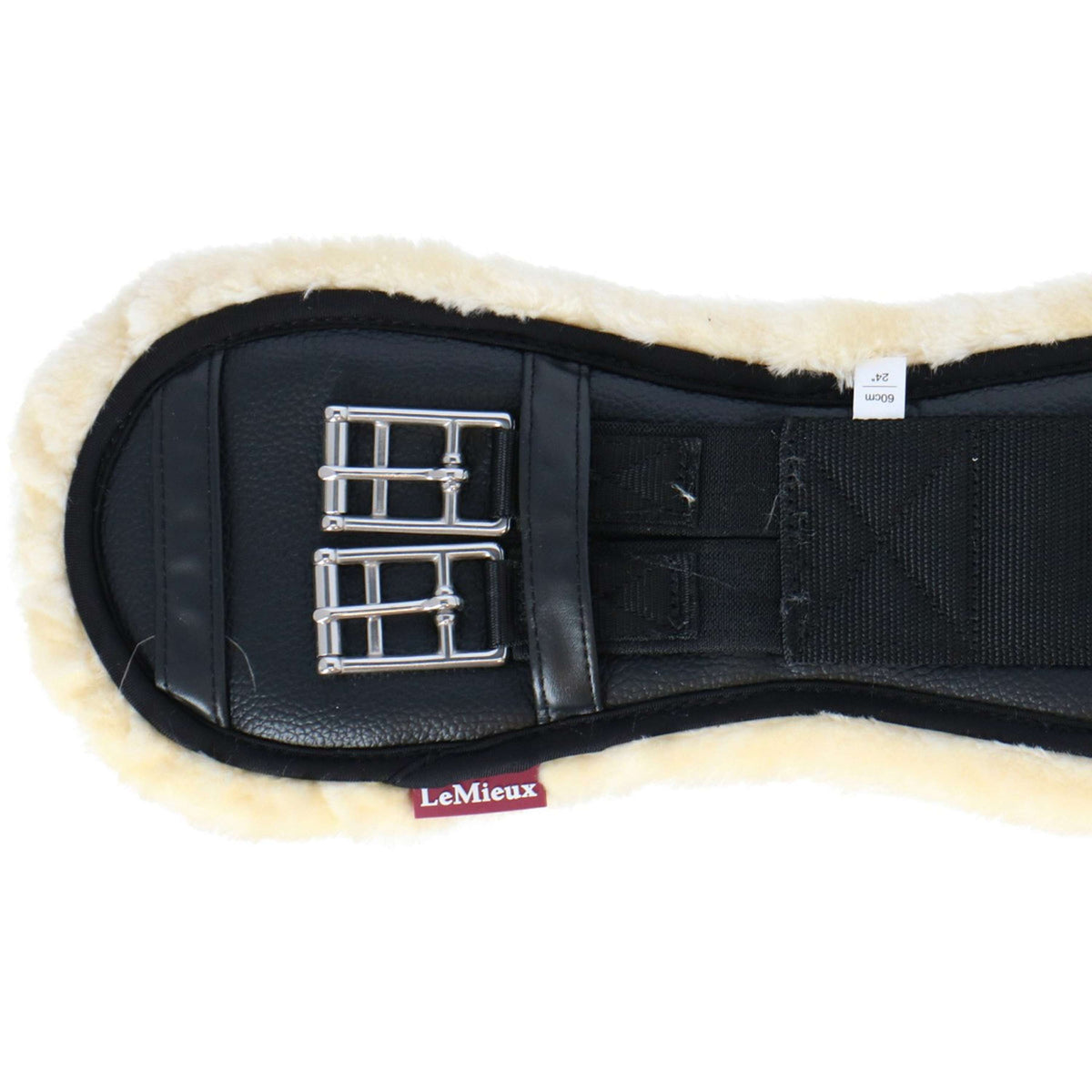LeMieux Cincha de doma ProLambs Negro/Natural