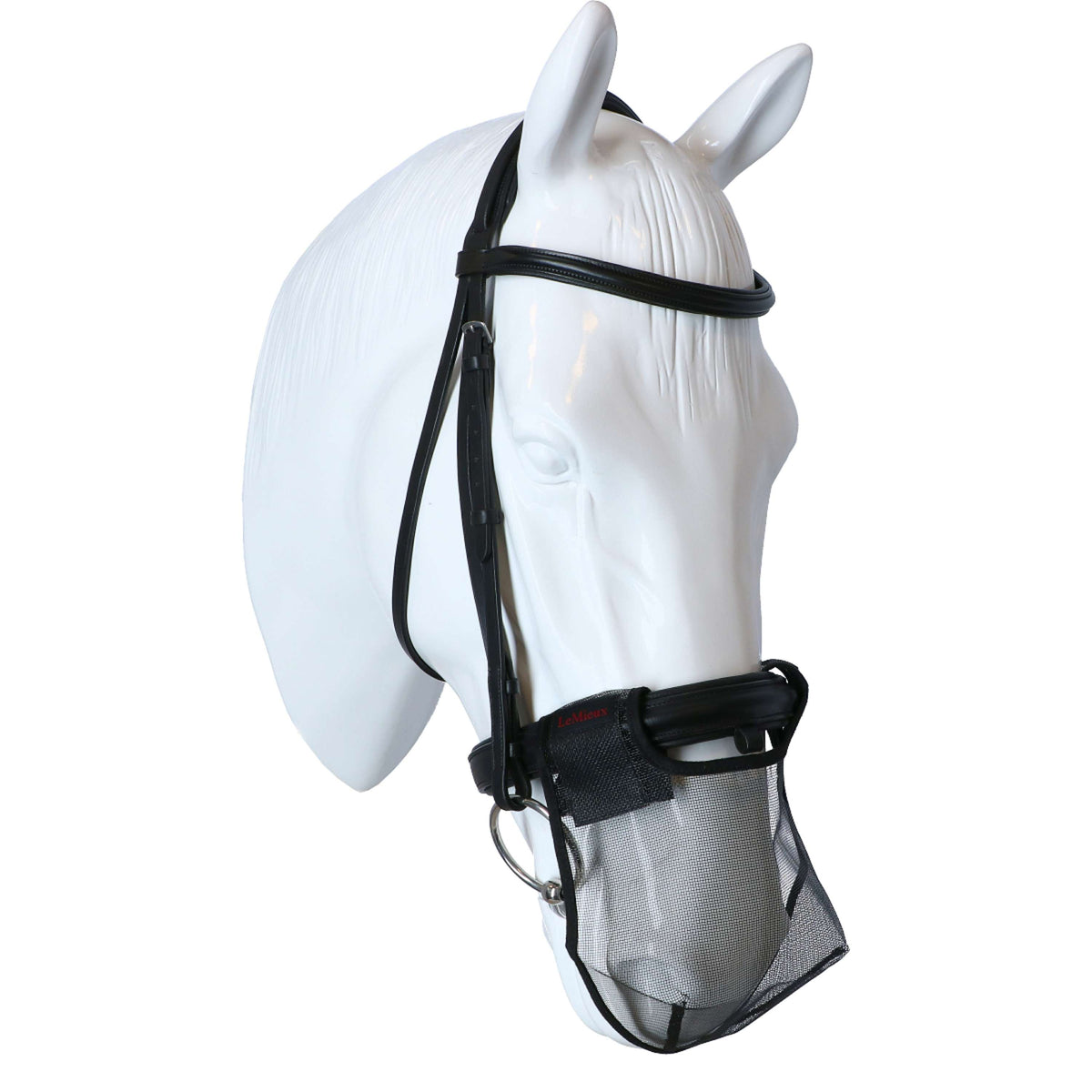 LeMieux Red nasal ProSport 2 Paquetes Negro