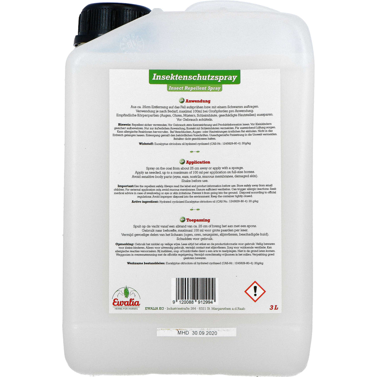 Ewalia Aerosol repelente de insectos