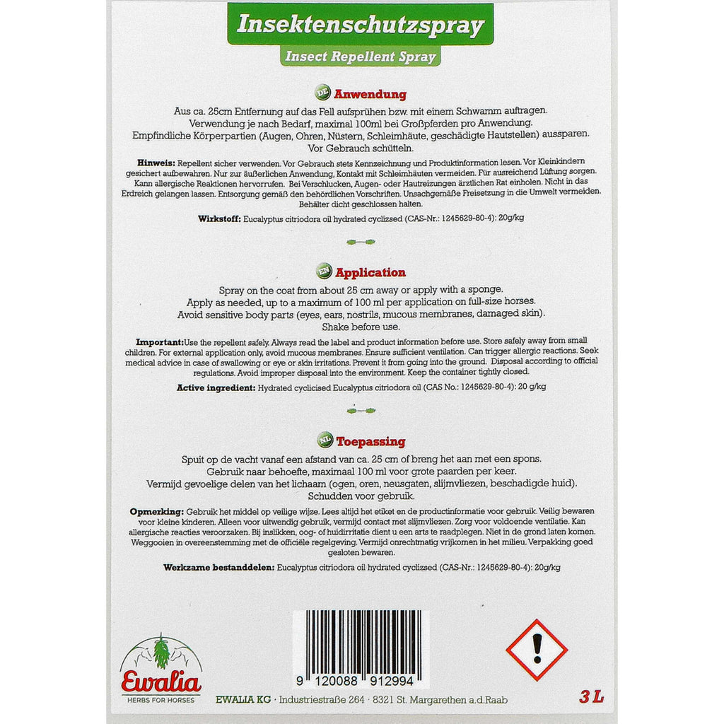 Ewalia Aerosol repelente de insectos