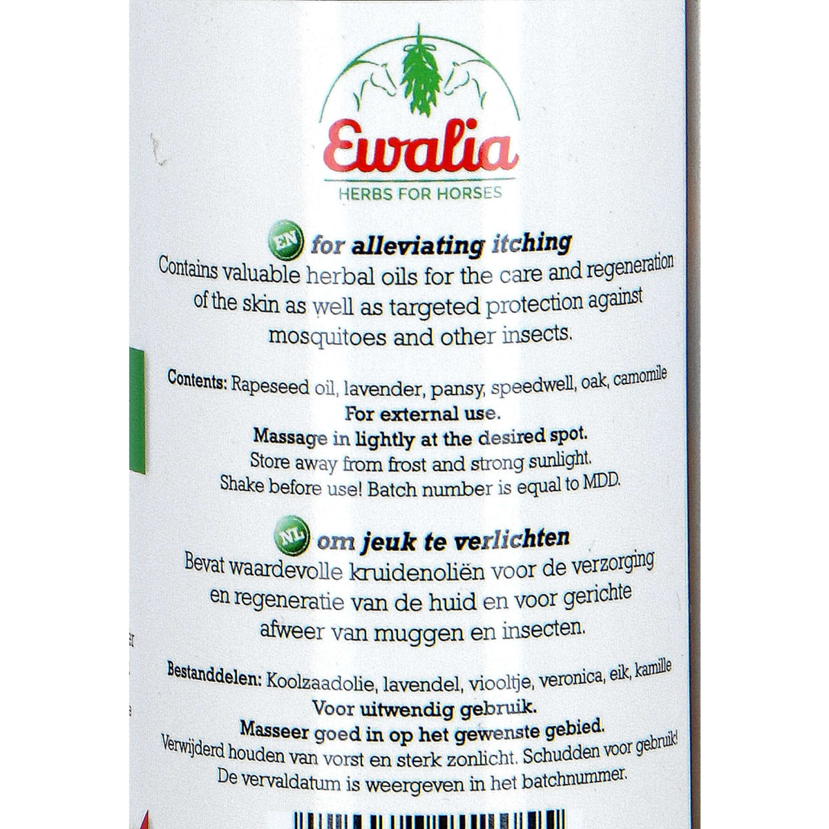 Ewalia Aceite para el cuidado de la picazón