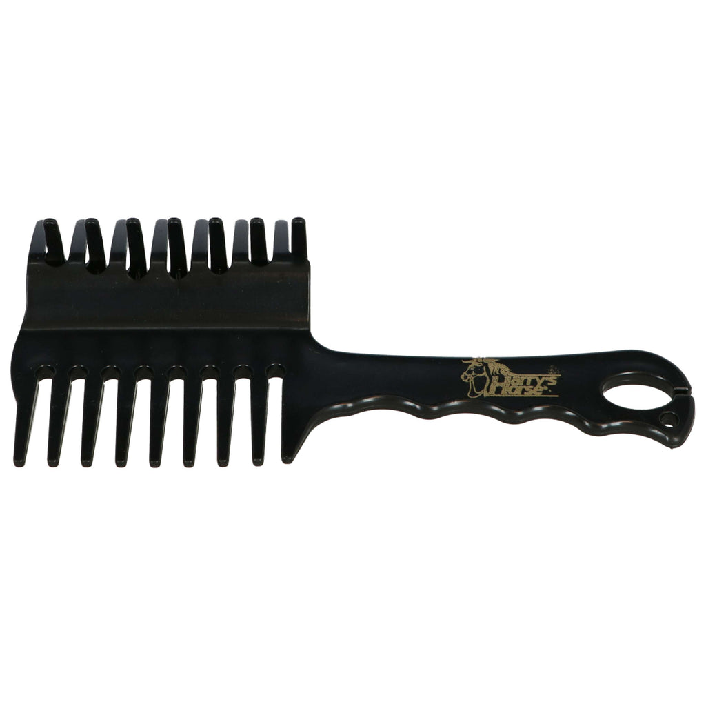 Harry's Horse Cepillo para Cola y Crin Braid Assistant Negro