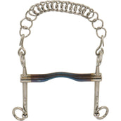 Trust Bocado de Dressage Sweet Iron Puerto bajo fijo de Weymouth
