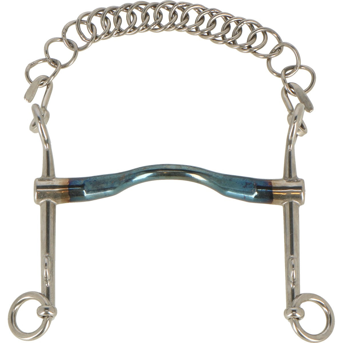 Trust Bocado de Dressage Sweet Iron Puerto medio fijo de Weymouth