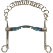 Trust Bocado de Dressage Sweet Iron Puerto medio fijo de Weymouth