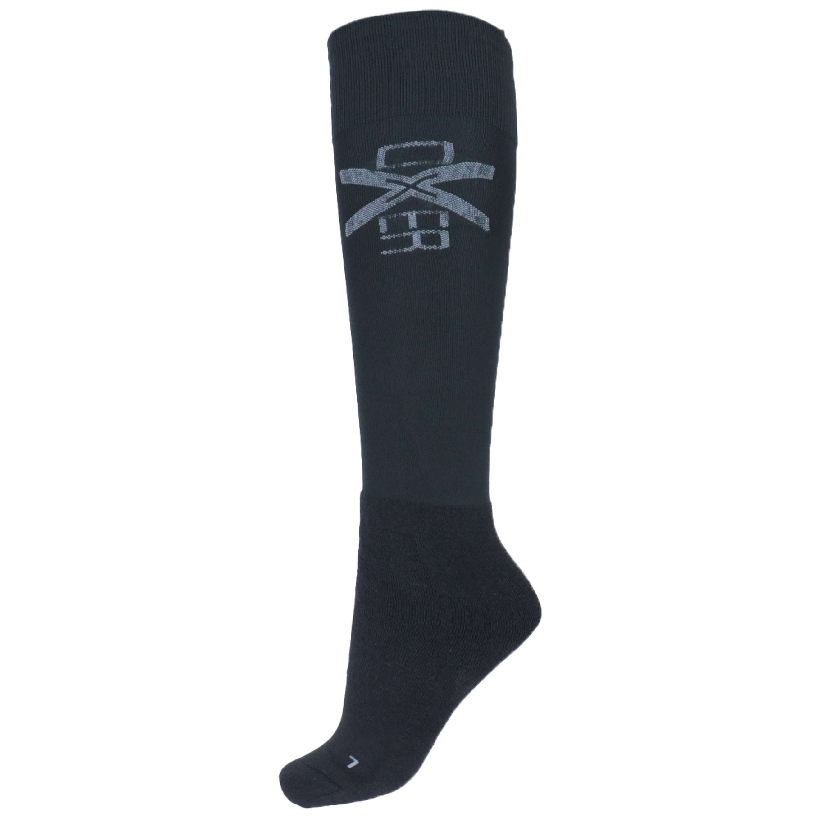 Oxer Socks Pie acolchado Antracita