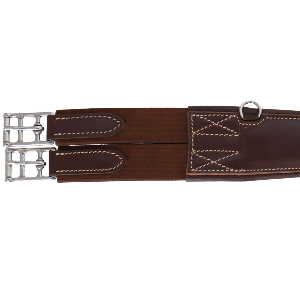 LJ-Leathers Cincha Marron claro