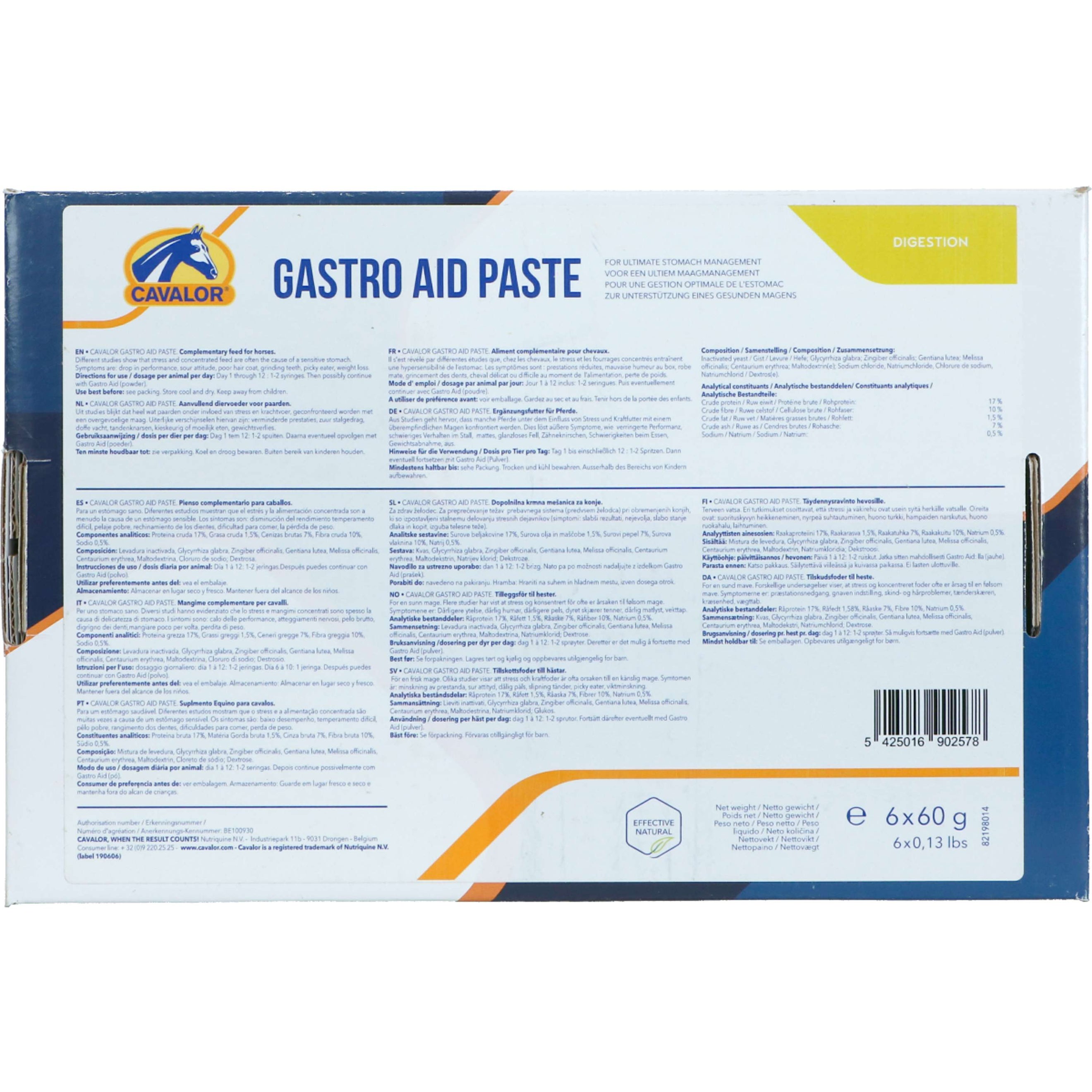 Cavalor Pasta Gastro 8 Cavalor Pasta Gastro 8