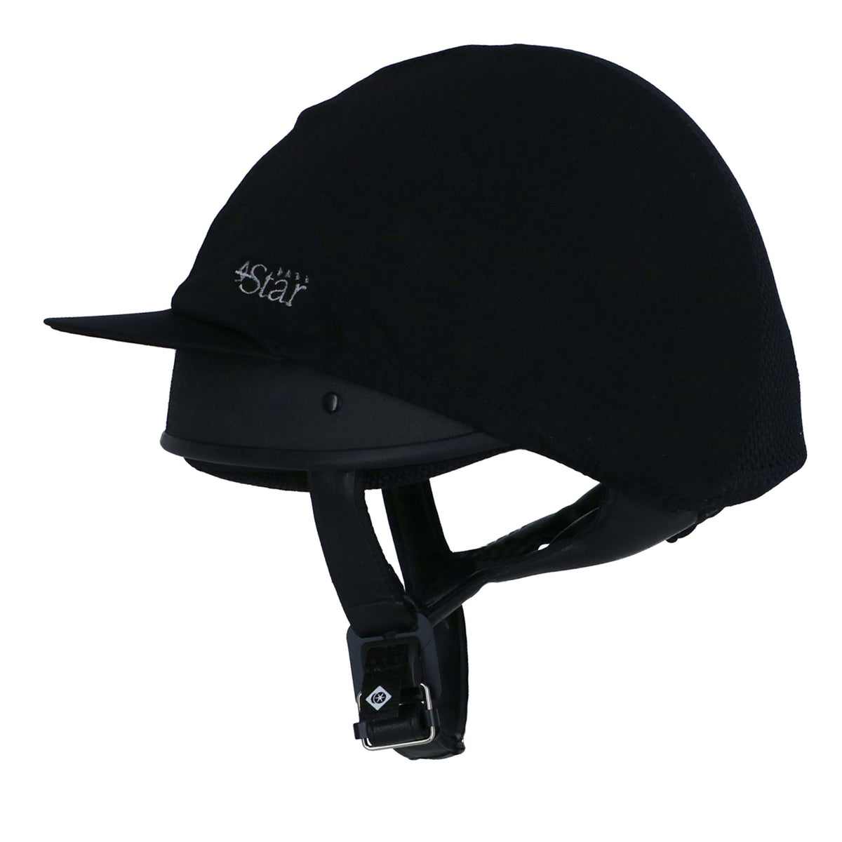 Charles Owen Casco de Seguridad 4Star Jockey Negro