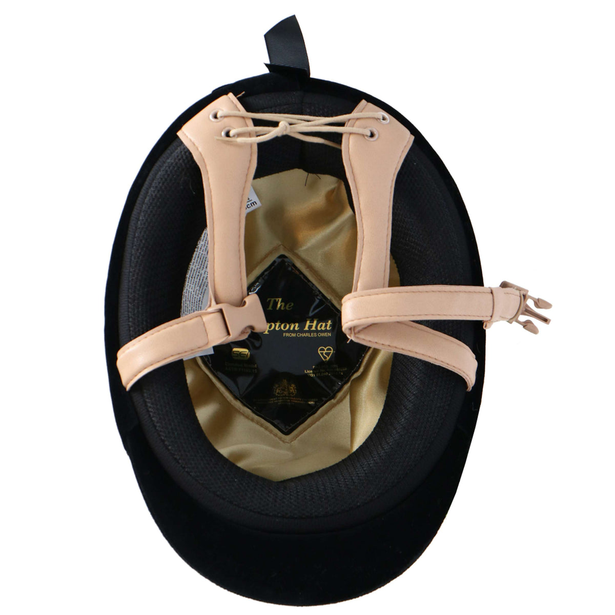 Charles Owen Casco de Seguridad Hampton Negro