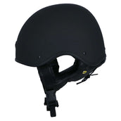 Charles Owen Casco de Seguridad MS1 Cráneo de jockey profesional Negro