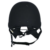 Charles Owen Casco de Seguridad MS1 Cráneo de jockey profesional Negro