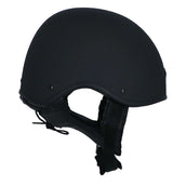 Charles Owen Casco de Seguridad MS1 Cráneo de jockey profesional Negro